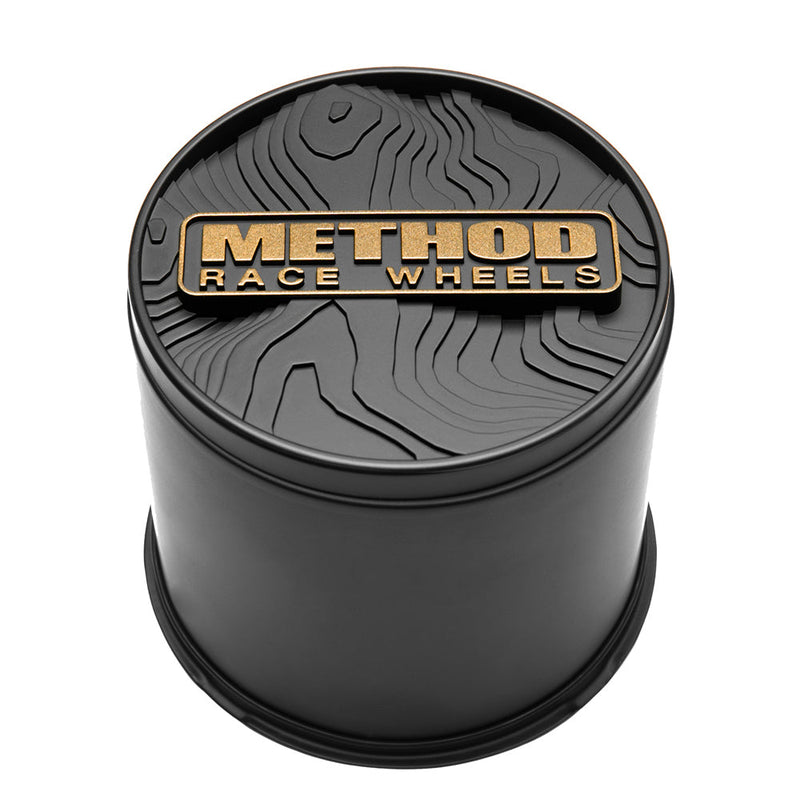Method Wheels Center Cap TOPO Push-Through - Bronze