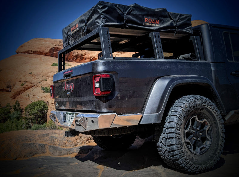 JT Aluminum Rear Bumper — Featherweight Series