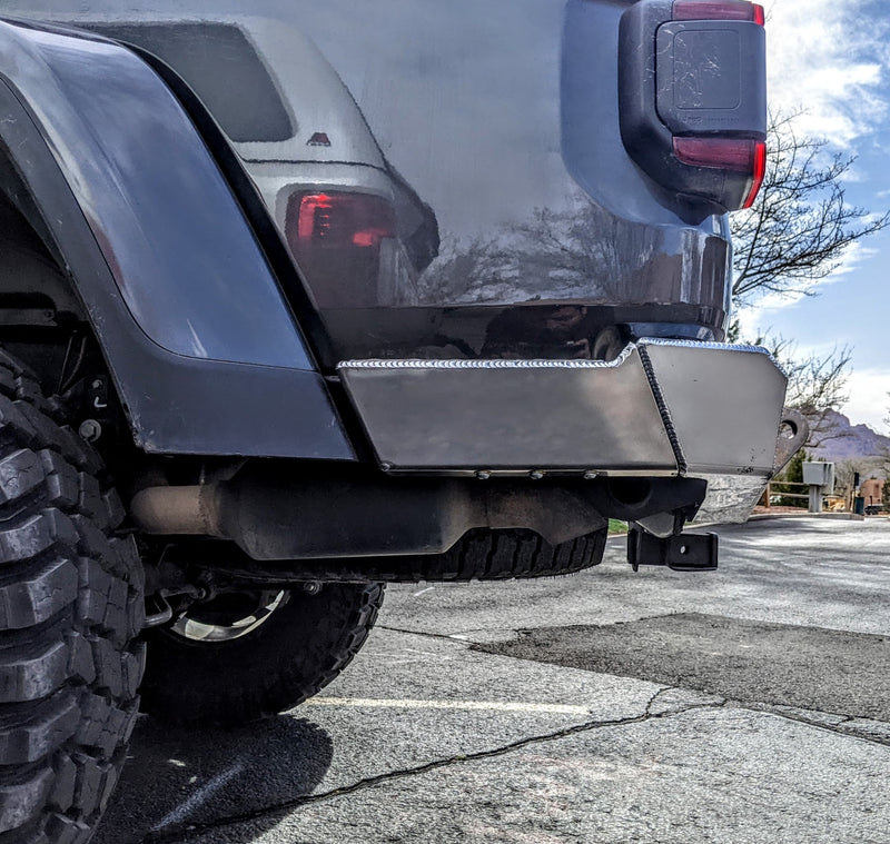 JT Aluminum Rear Bumper — Featherweight Series