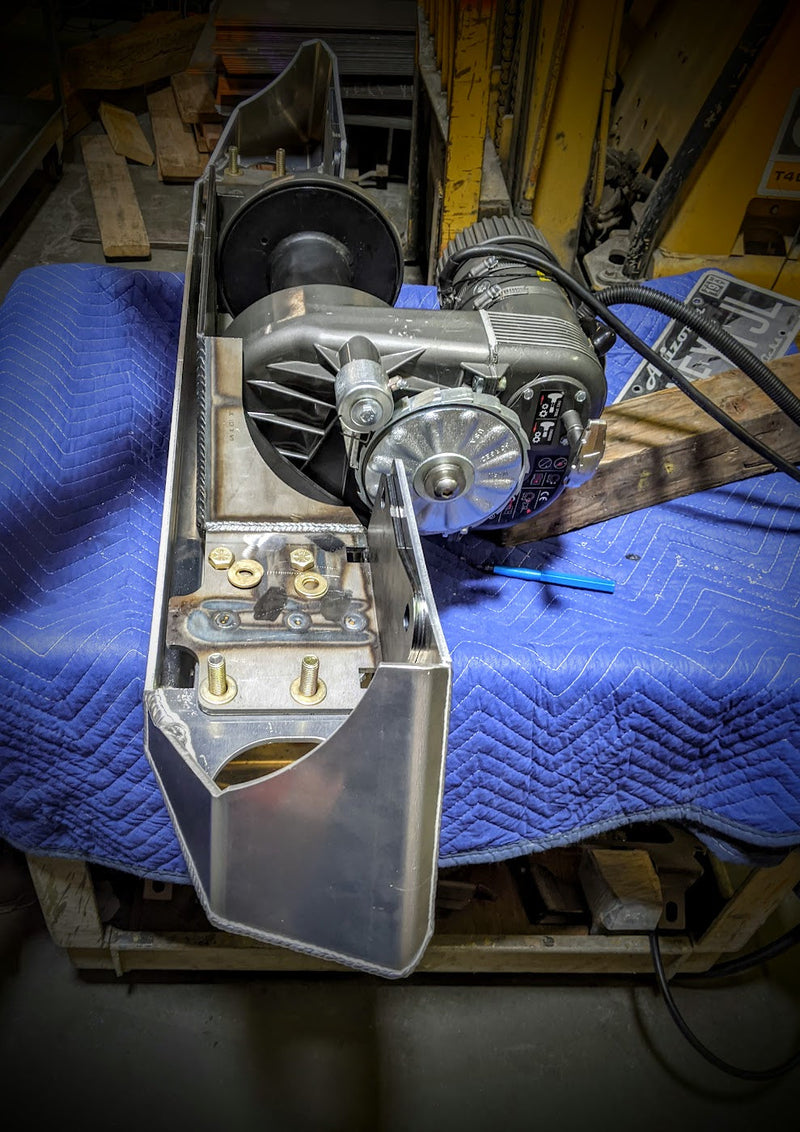 JL/JT Front Bumper — 8274 Aluminum Adventure Series