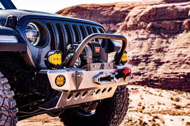 JL/JT Front Bumper — 8274 Aluminum Adventure Series