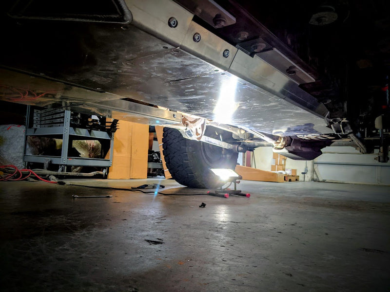 JT Gladiator Diesel Aluminum Belly Skid Plate System