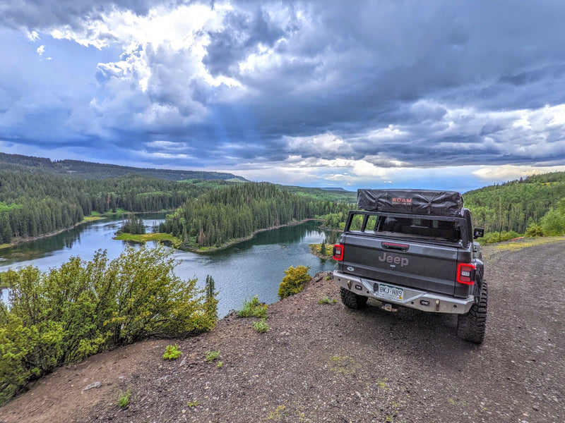 JT Aluminum Rear Bumper — Featherweight Series