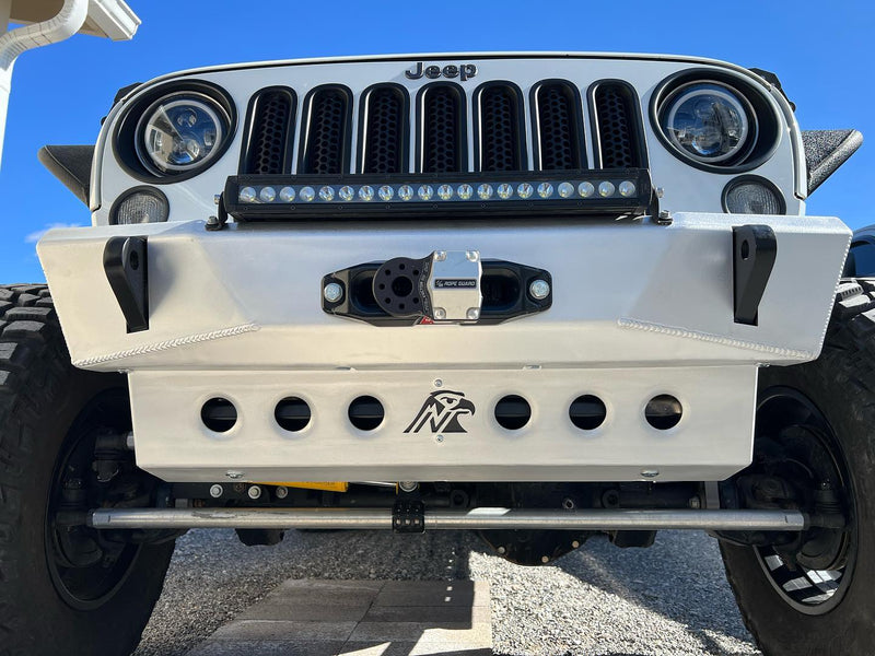 JK Aluminum Front Bumper — Featherweight Series