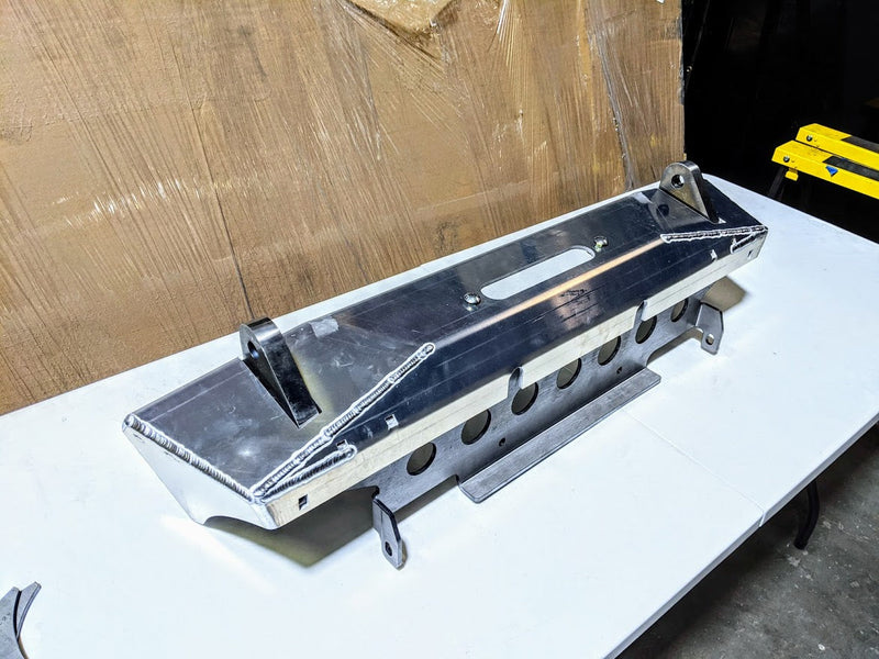 JK Aluminum Front Bumper — Featherweight Series