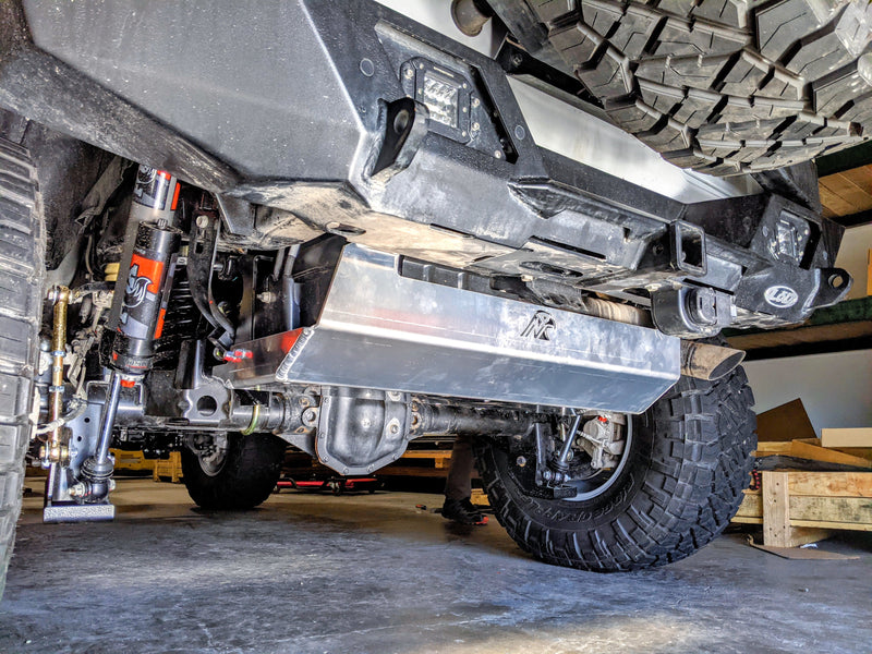 JLU Diesel Aluminum Belly Skid Plate System