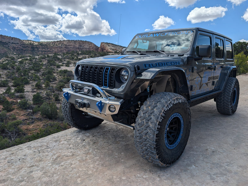 JL/JT Aluminum Adventure Series Front Bumper