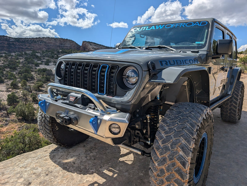 JL/JT Aluminum Adventure Series Front Bumper