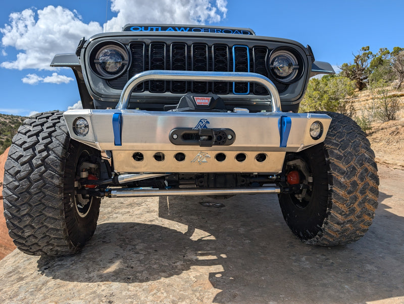 JL/JT Aluminum Adventure Series Front Bumper