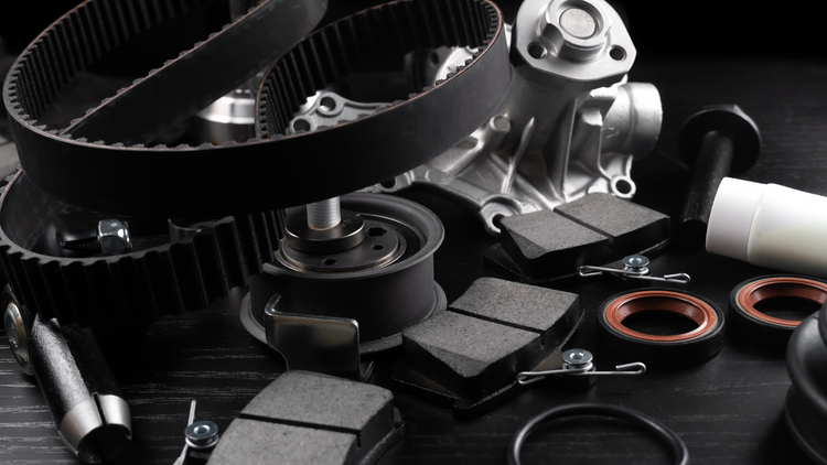 Synergy Control Arm Dual Durometer Bushing In Forged Housing 74mm x 16mm 1 1/4-12 LH 6.3 DEG