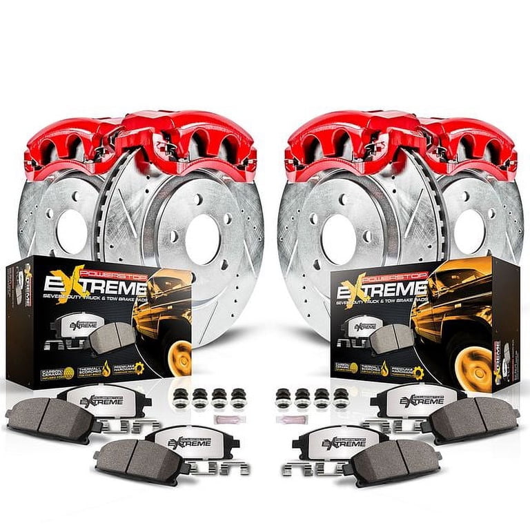 Power Stop 2010 Ford F-350 Super Duty Front and Rear Z36 Truck & Tow Brake Kit