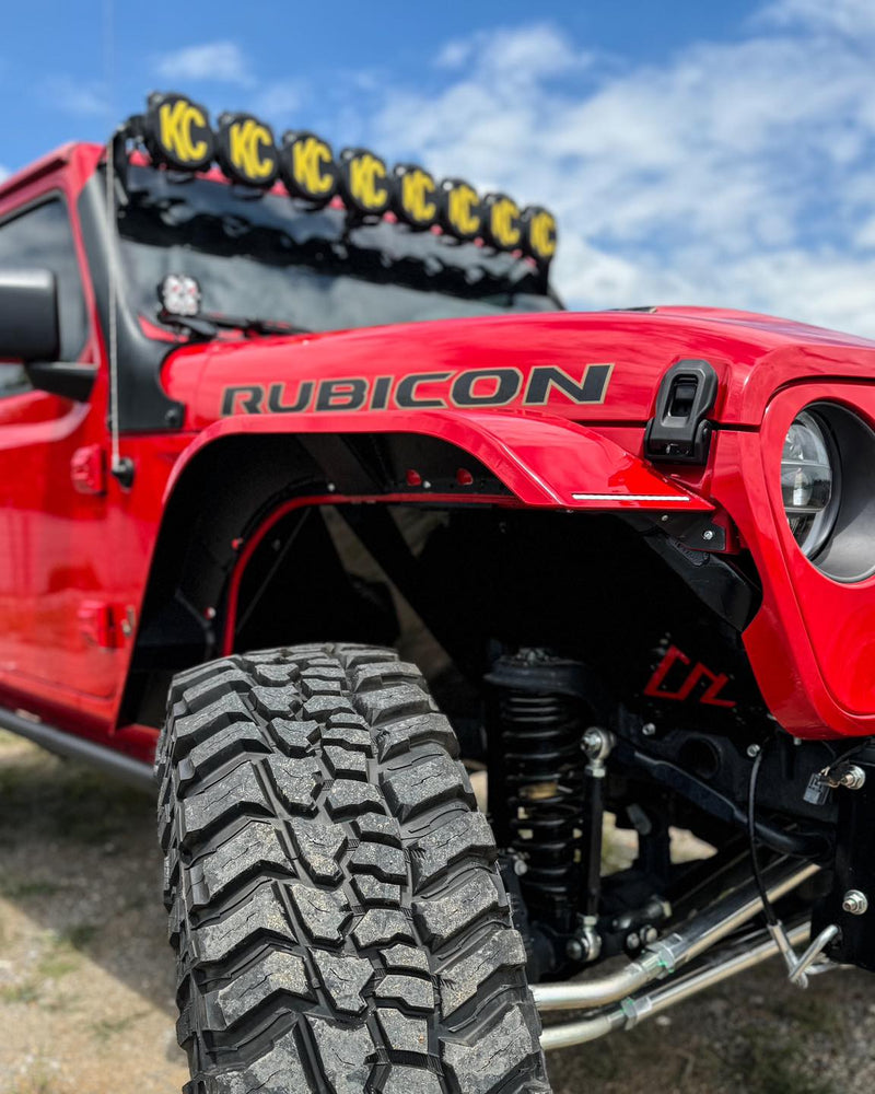 JL/JT Front Aluminum High Line Fender Flares