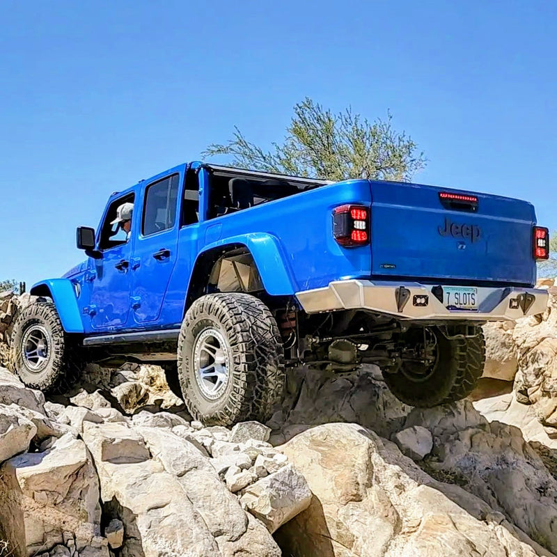 JT Aluminum Rear Bumper — Featherweight Series