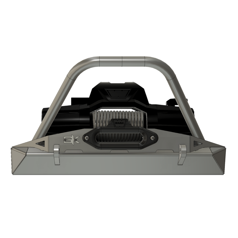 Front Diamond Series Stubby Bumper for Jeep TJ Wrangler (97-06)