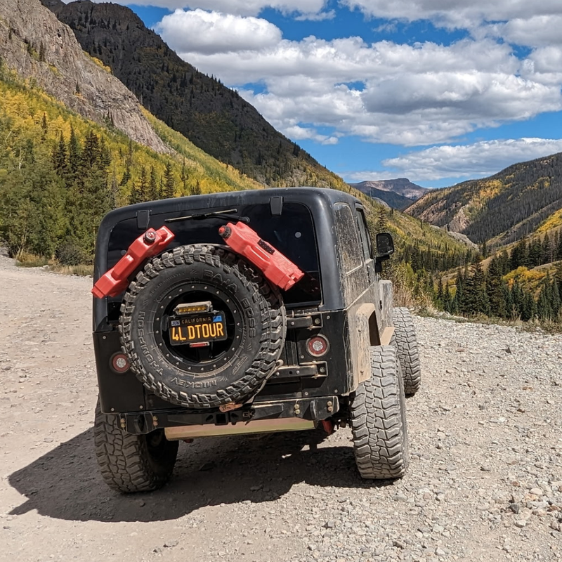 Rear Diamond Series Stubby Bumper for Jeep TJ Wrangler