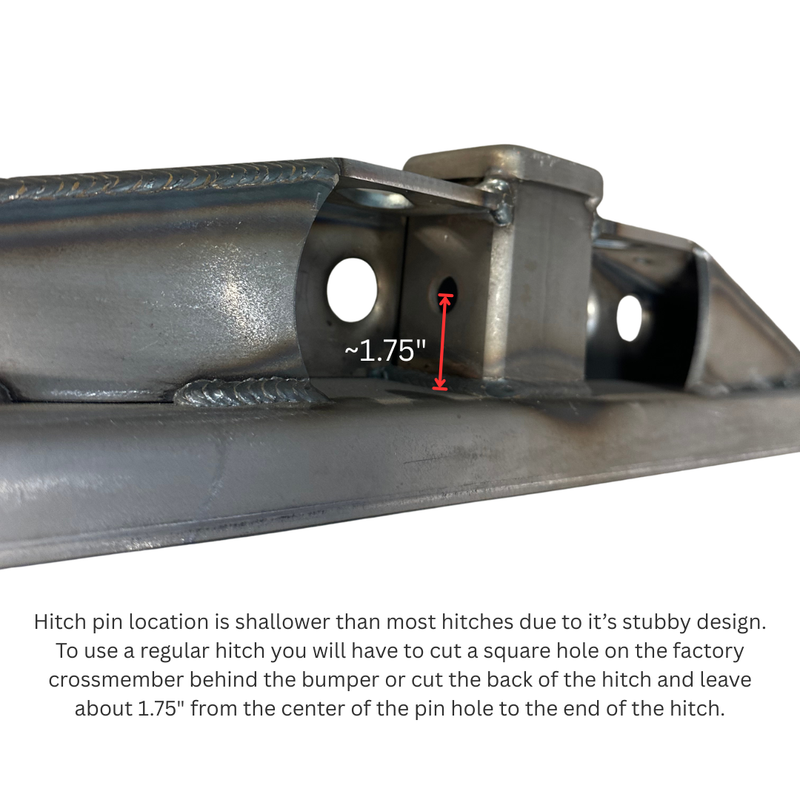 Rear Diamond Series Stubby Bumper for Jeep TJ Wrangler