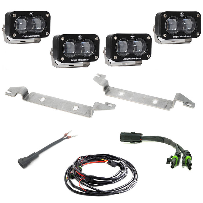 Baja Design 2024+ Toyota S2 SAE OEM Fog Light Replacement Kit - Clear