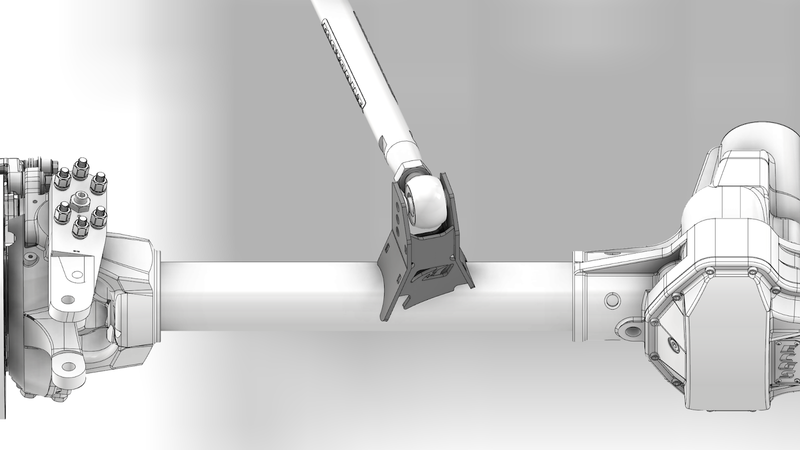 Adjustable Front Upper Link Bracket - 15° Angle