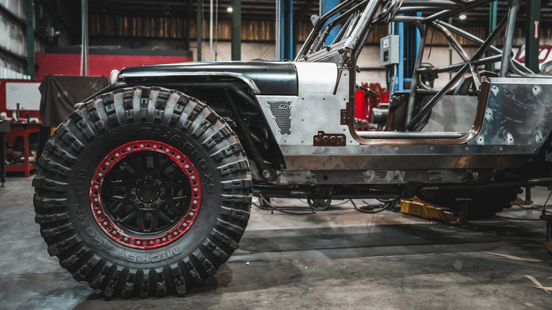Cut-in Fender Flares for Jeep YJ