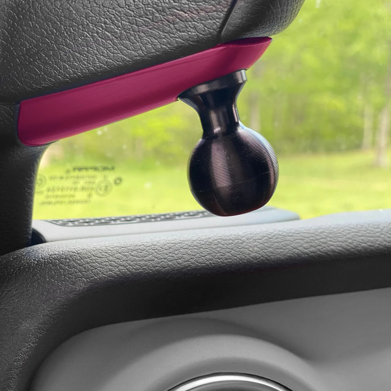 A-Pillar Ball Mount Solution for 2018 - 2023 Jeep Wrangler JL + 2020-2023 Jeep Gladiator