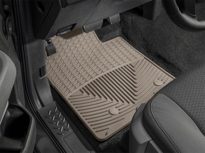 WeatherTech 04 Volkswagen R32 Front Rubber Mats - Tan