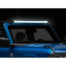 Blue truck with side light on ADD 21-23 Ford Bronco/Raptor Dual Ditch Light Brackets