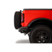 Addictive Desert Designs 2021+ Ford Bronco Rock Fighter Rear Bumper with Black Wheels and Tires