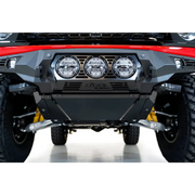 Red ATV with black bumper by Addictive Desert Designs for Ford Bronco Bomber.