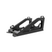 Addictive Desert Designs Universal Tire Carrier front black aluminum rear bumper mount.