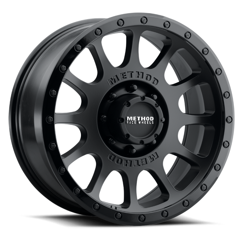 Method MR305 NV 20x9 18mm Offset 8x170 130.81mm CB Double Black Wheel