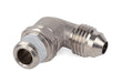 Stainless steel 1/8in mnpt x 4an swivel elbow fitting