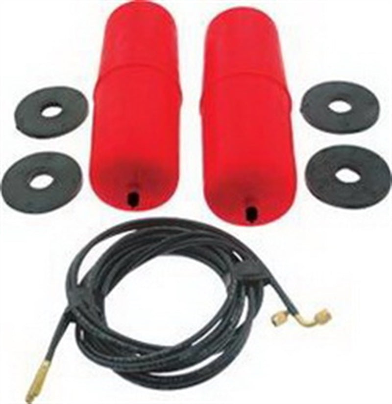 Air lift air lift 1000 air spring kit with red air bags and hose