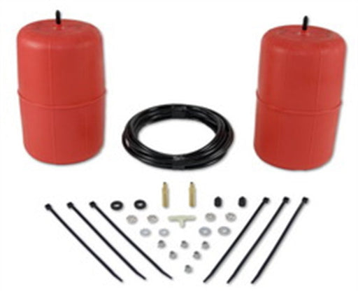 Air lift 1000 air spring kit with red fuel can and black hose