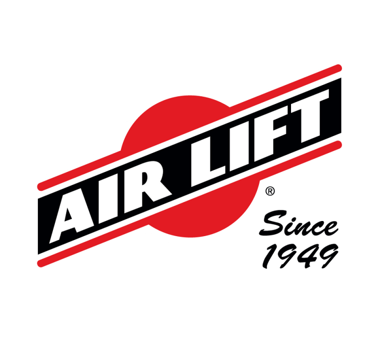 Arti company logo displayed on air lift 1000 universal 3in/8in air spring kit