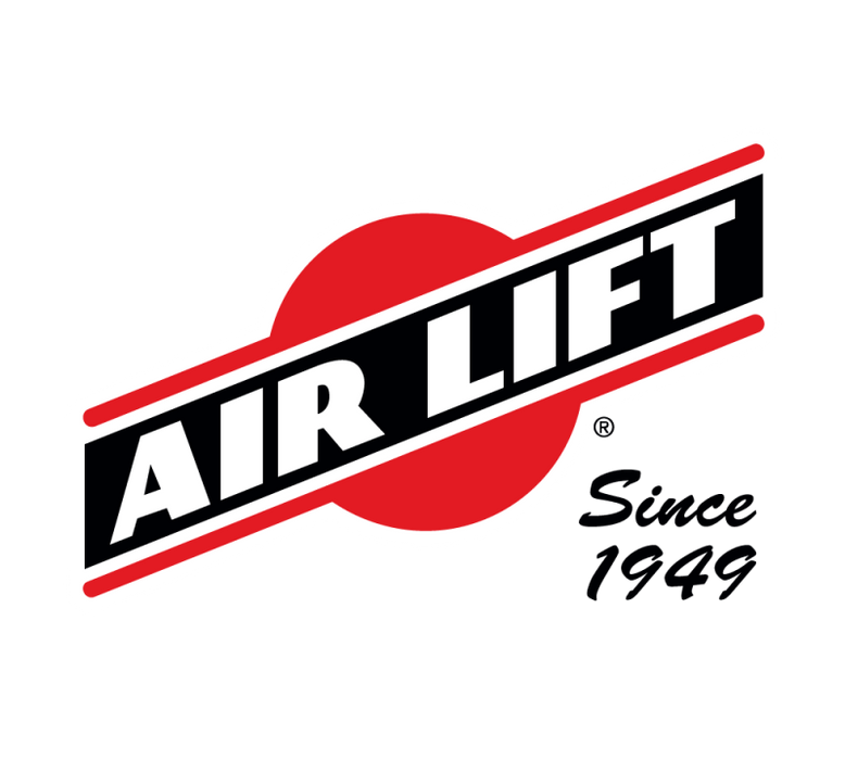 Arti company logo on air lift airline - 1/4in black dot synflex - 20ft