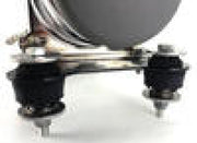 Black and white mirror on stand for air lift suspension products - jeep wrangler