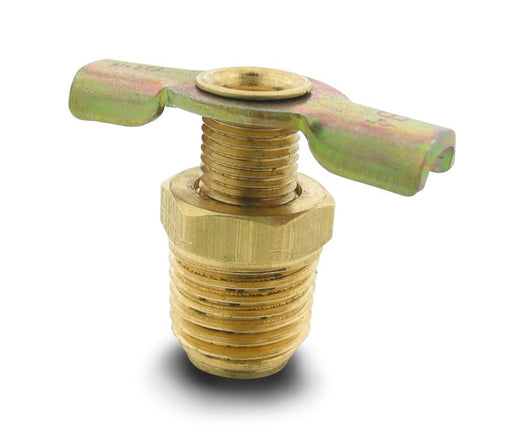 Brass threaded fitting for air lift drain cock - 1/4in npt