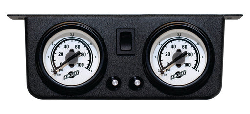 Air lift dual gauge panel assembly for 25812 - two dial gauge displayed