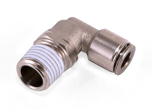 Stainless steel air lift elbow fitting for 1/4in npt x 1/4in tube