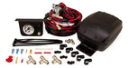 Black air lift load controller ii with red and black hose - single path air spring kit