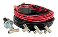Red and black heavy duty extension cable for air lift load controller single heavy duty compressor