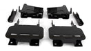 Black plastic brackets for air lift loadlifter 5000 air spring kit on ford f-150 4wd