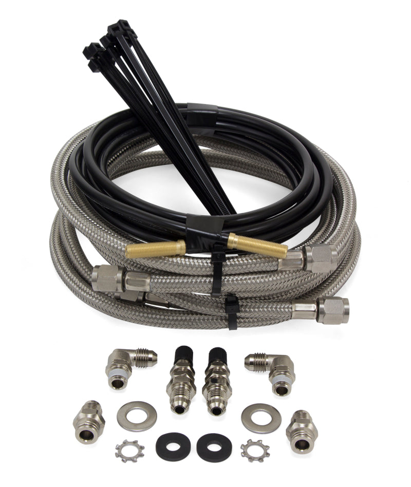 Air lift loadlifter 5000 ultimate plus stainless steel air line upgrade kit hoses