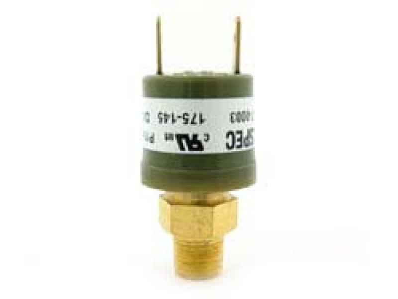 Small yellow and green light bulb on air lift pressure switch 145-175 psi