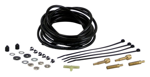 Black hose and brass fitting kit for air lift replacement hose kit (605xx & 805xx series)