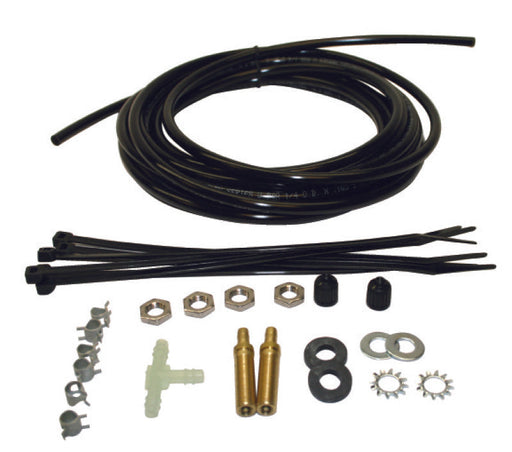 Air lift replacement hose kit with brass fittings - push-on - 607xx & 807xx series