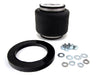Black rubber wheel hub with nuts and bolts for air lift replacement air spring - bellows type