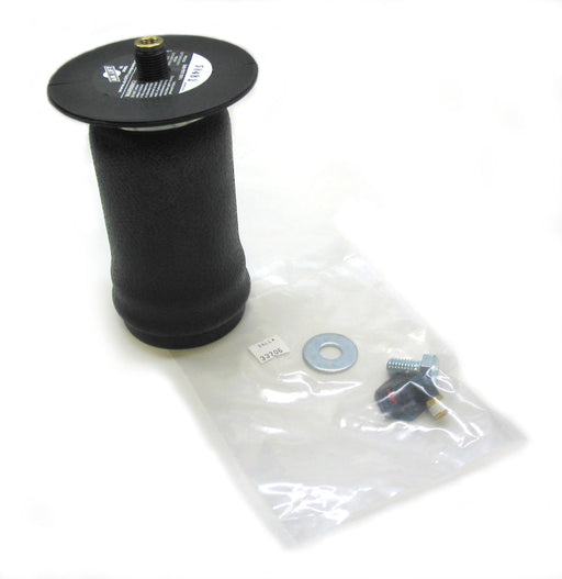 Air lift replacement air spring - sleeve type spool and spool on white surface