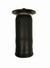 Air lift replacement air spring - sleeve type with black plastic and metal cap