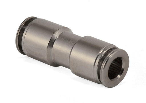 Stainless steel air lift union - 1/4in tube x 1/4in tube fitting